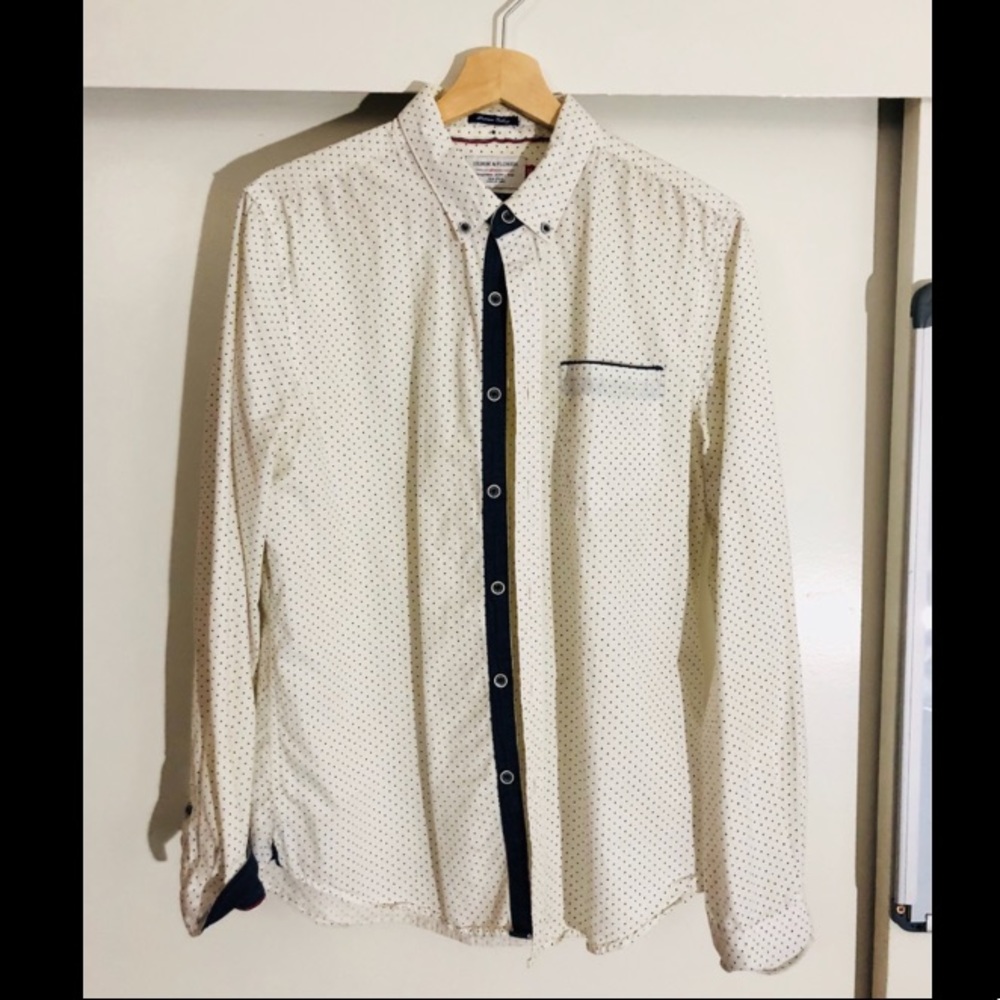 Denim And Flower buttondown Shirt